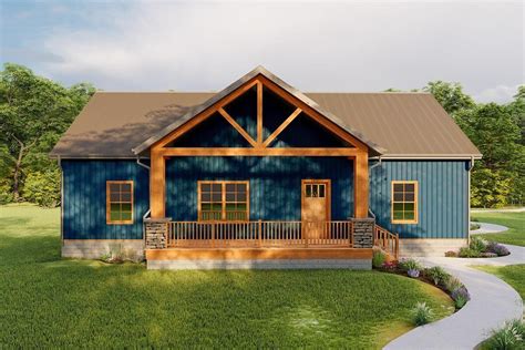 ranch style rustic metal house plans|rustic ranch style home renderings.